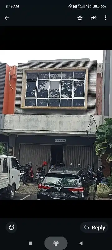 Dijual ruko siap pakai parkir luas kelapa gading