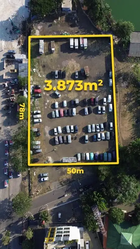 Tanah Zona Komersial 50x78 Pegangsaan Dua Kelapa Gading