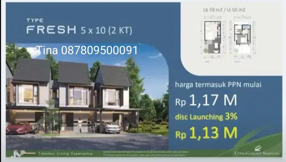 Cluster Elaia,  Citra Garden Serpong