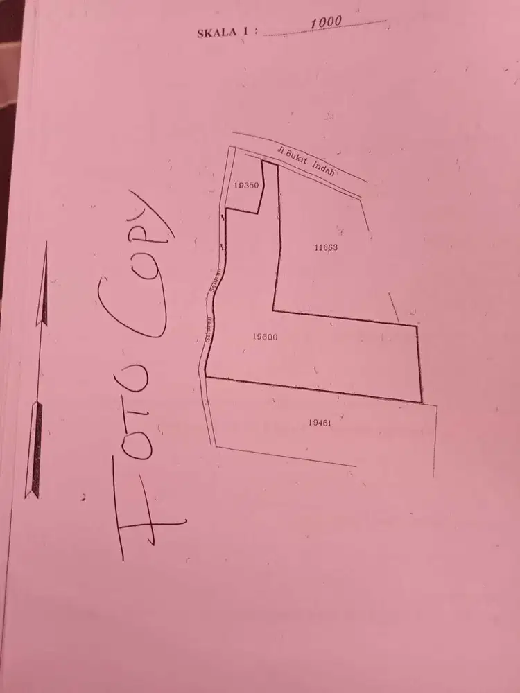 Lahan 3000m2 siap pakai ciputat