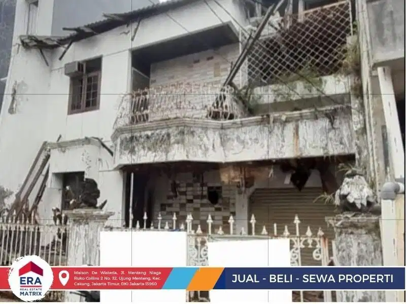 Jual rumah tua 2 lantai di daerah kelapa gading, Jakarta utara