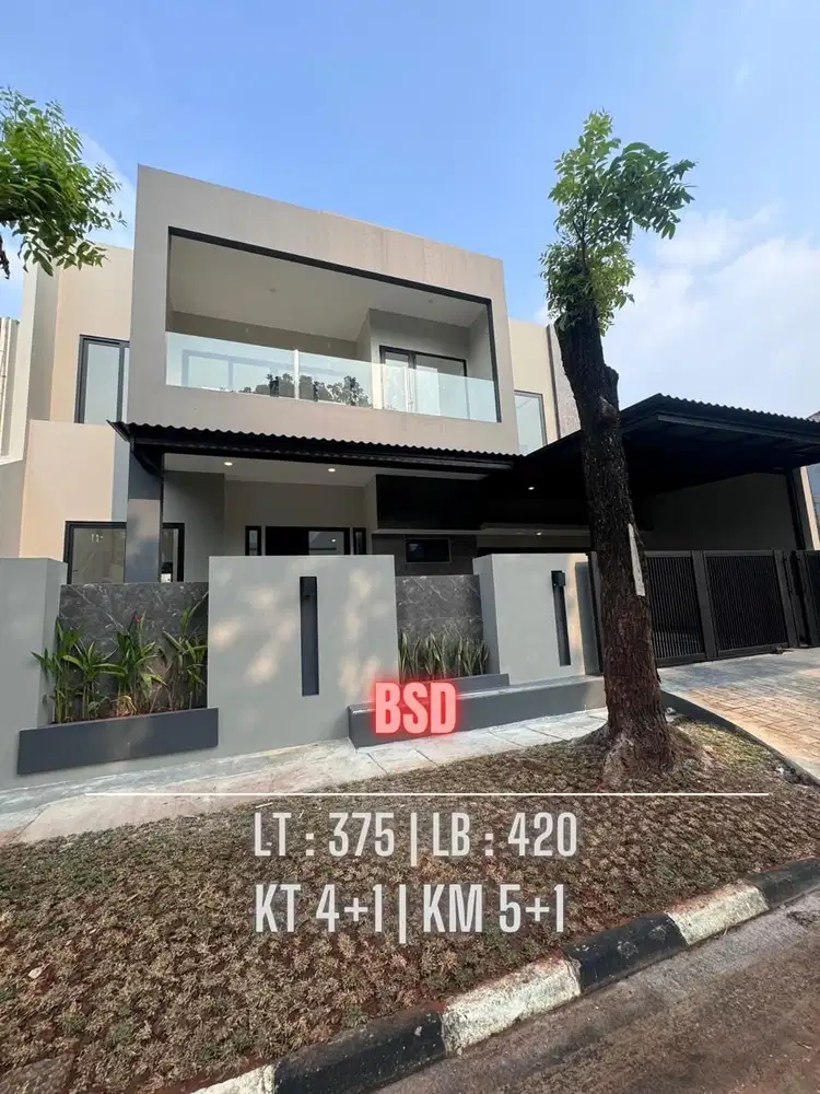 Rumah BSD Puspita Loka Baru Jadi Mewah banget