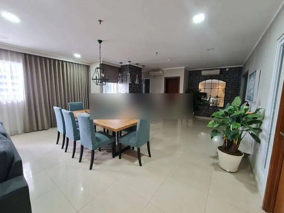 Disewakan 3 BR Apartemen Sahid Sudirman Furnished Cantik Sekali