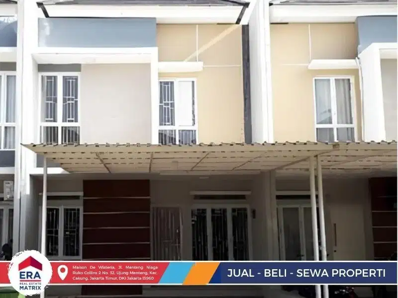 Jual rumah BU L6x15 di daerah Metland Menteng, Cakung Jakarta Timur