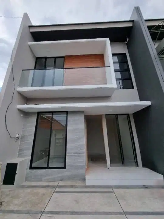 Rumah Sutorejo Baru Desain Minimalis Surabaya Timur