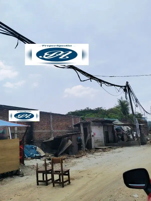 Dijual Tanah LT 2100 m2/Pinggir Jalan Raya Kalimalang Bekasi Selatan