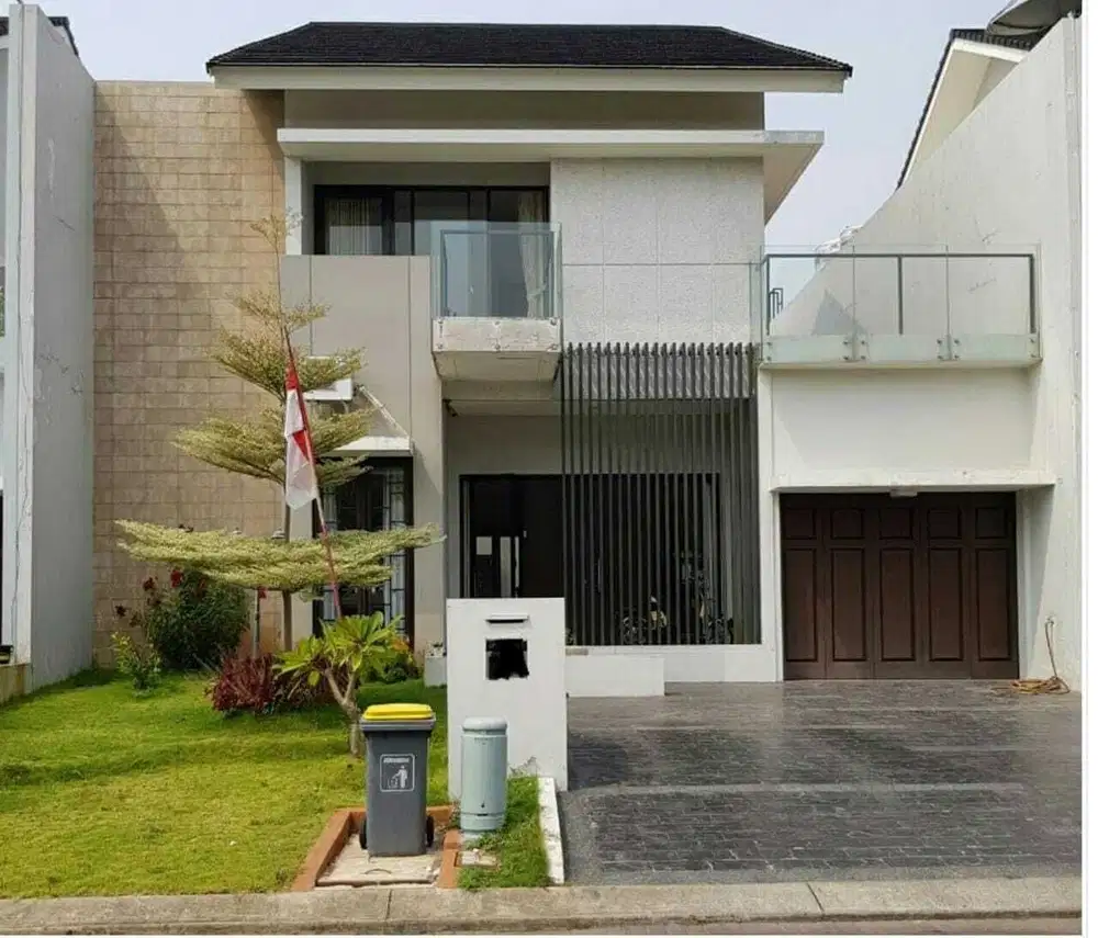 Rumah 2 Lantai Nyaman di Cluster Asia Tropis, Harapan Indah Bekasi