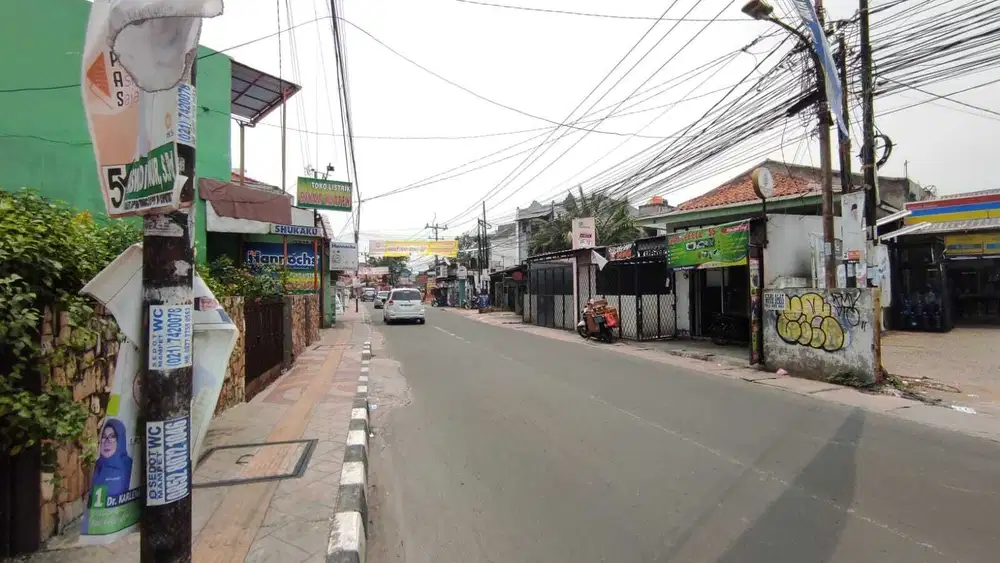 Jual Rumah 2 Lantai Pinggir Jalan Raya Pahlawan Rempoa Dekat Lebak Bulus Ciputat BINTARO SHM