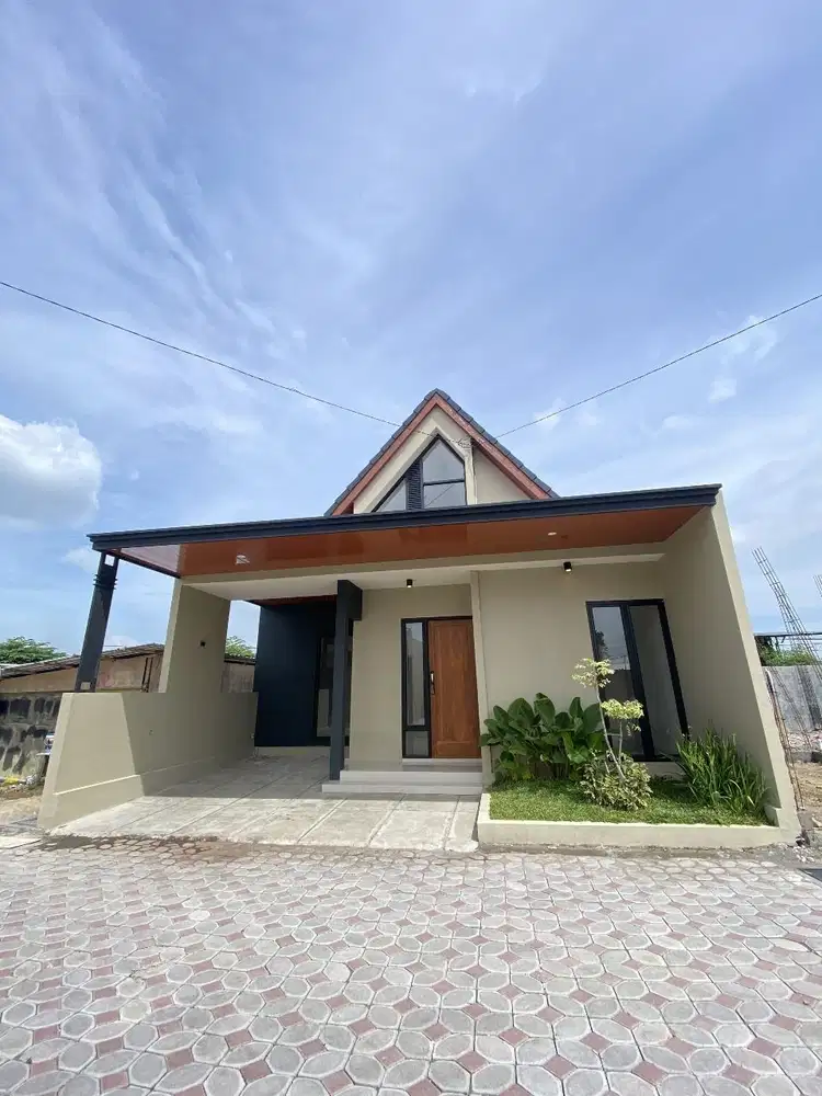 Rumah Cantik 1 Lantai, Jalan Lebar, Fasilitas Lengkap,Cashback Menarik