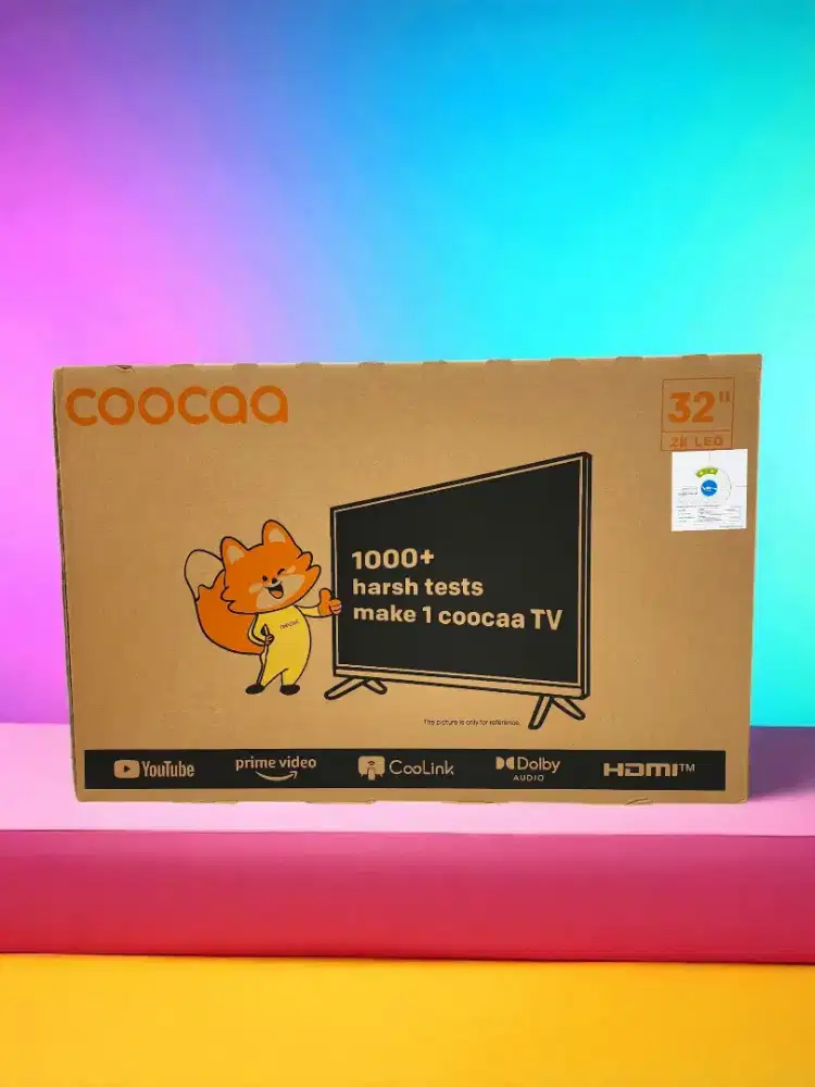 Smart TV Coocaa 32inci | segel dan baruu bos