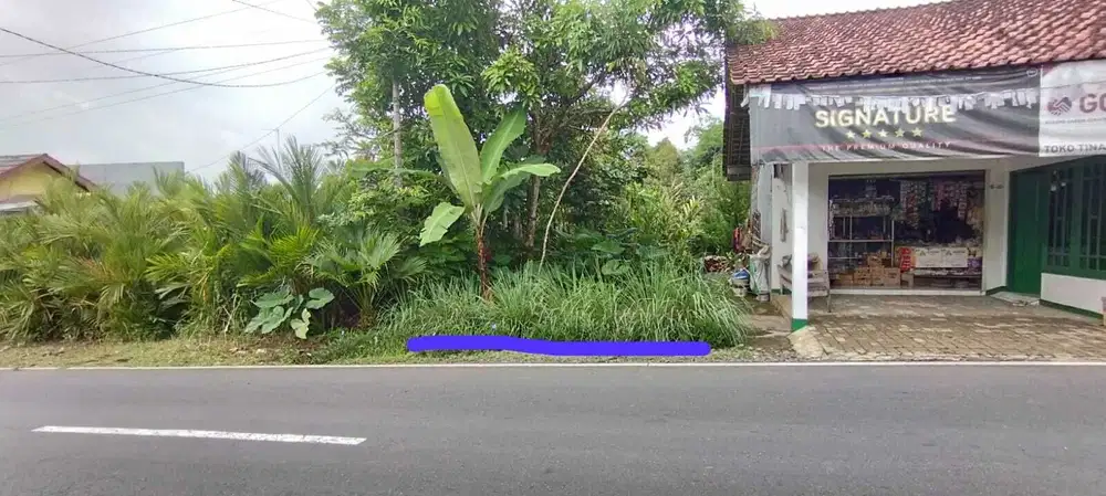 DIJUAL TANAH PEKARANGAN COCOK UNTUK VILA, KAWASAN BATURADEN
