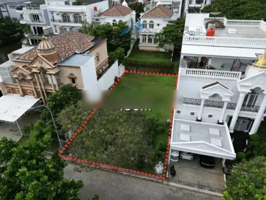 Kavling Gold Coast Pik Uk 15x30 View Danau Hadap Selatan Hrg 31jt/m2