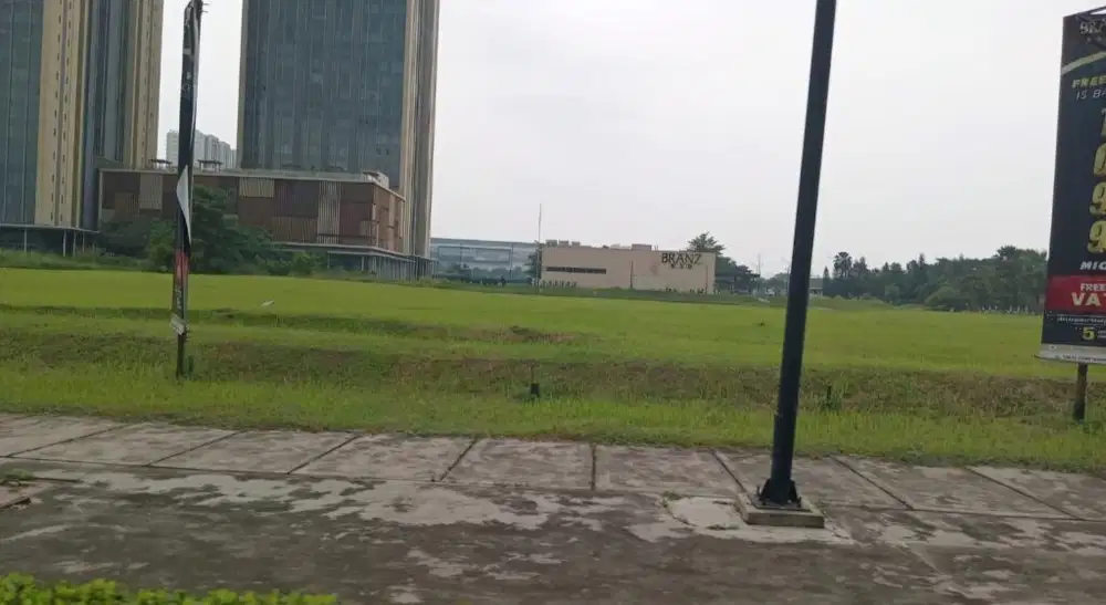 Tanah Commercil  di Jalan BSD Grand Bulevard Tangerang