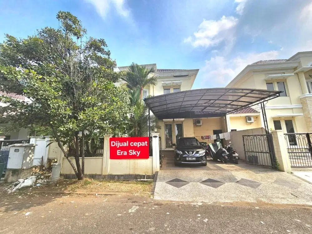 Rumah 2 Lantai Termurah Hadap Taman di Royal Residance Cakung Jakarta