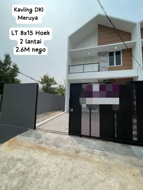 Dijual Rumah Baru Minimalis di Kav DKI Meruya Jakbar