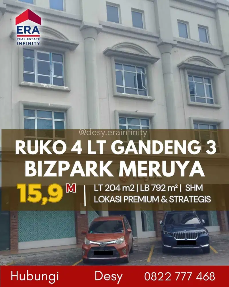 RUKO GANDENG 3 UNIT - JAKARTA BARAT
