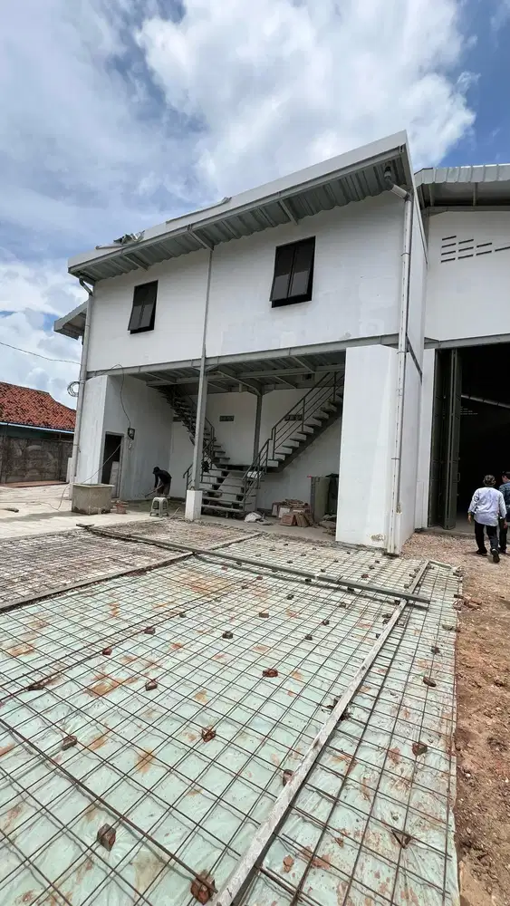 Dijual Gudang Salembaran Dadap Pinggir Jalan Siap Pakai Dekat PIK2