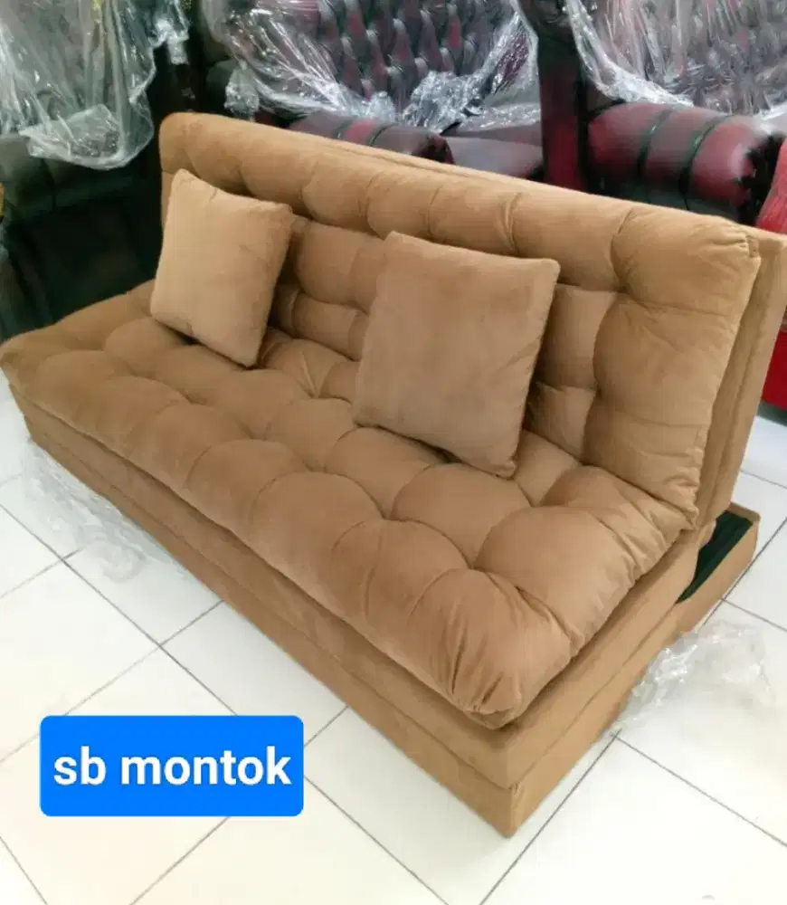 Sofa bed reklening lebar 150 panjang 120
