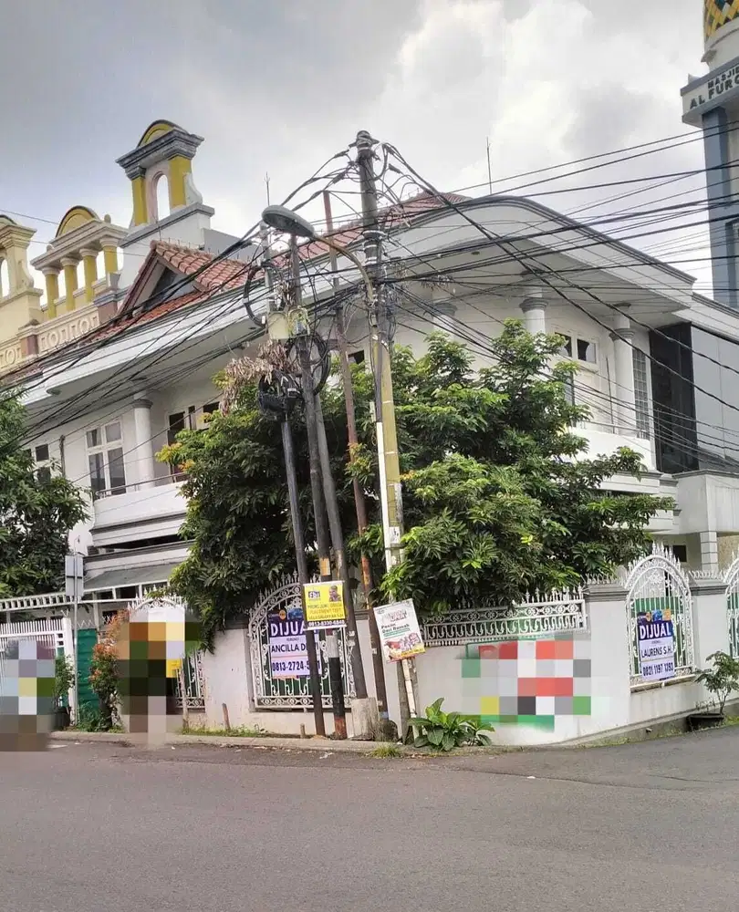 Dijual Rumah Hook, Bisa utk Usaha LT 342 mtr Galaxy Bekasi Selatan