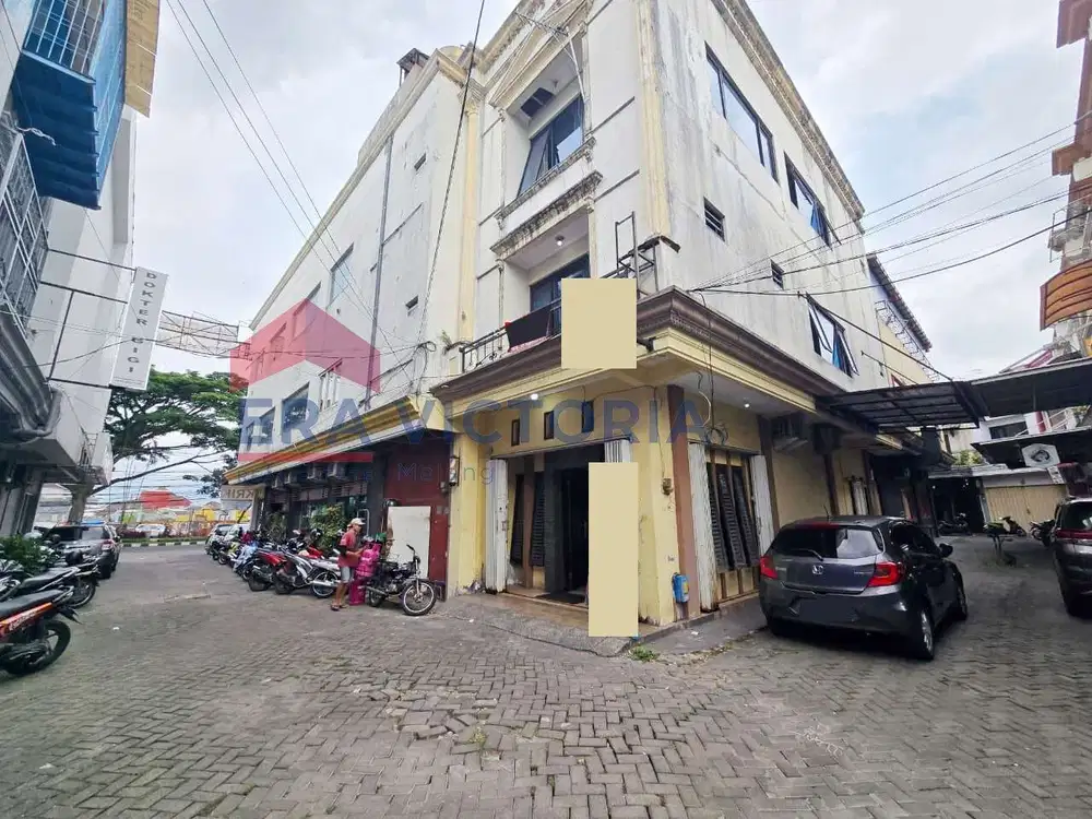 Ruko dkt UB, lingkungan bisnis dan perkantoran  Lowokwaru Malang