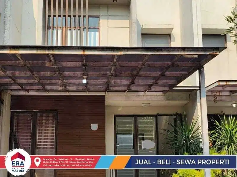 Sewa rumah 2 lantai Semi furnished di daerah JGC, Jakarta timur