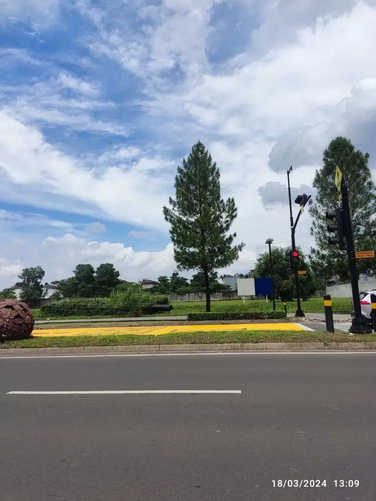 Tanah Komersil lokasi ramai di BSD