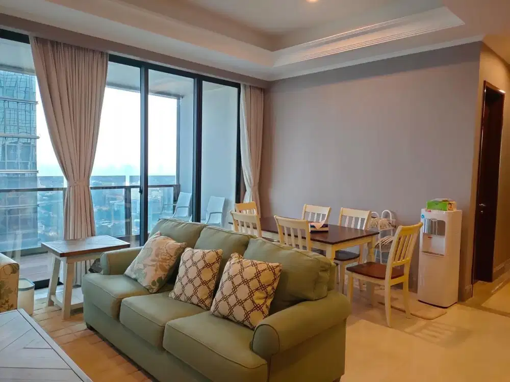 Dijual Apartemen District 8 3 bedroom Fully furnished harga nego