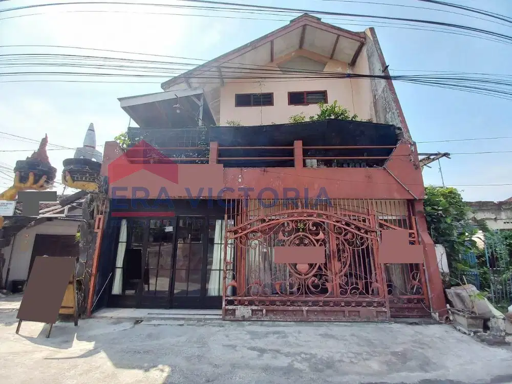 Rumah banyak kamar tengah kota dekat kantor BPJS & SMPN 20