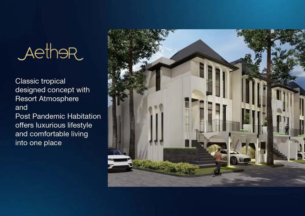 HUNIAN BARU MEWAH DENGAN KONSEP RESORT CLUSTER AETHER GREENWICH
