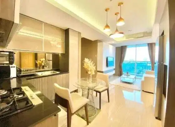 Apartemen Springhill Terrace Hook Lantai Tinggi, Kemayoran