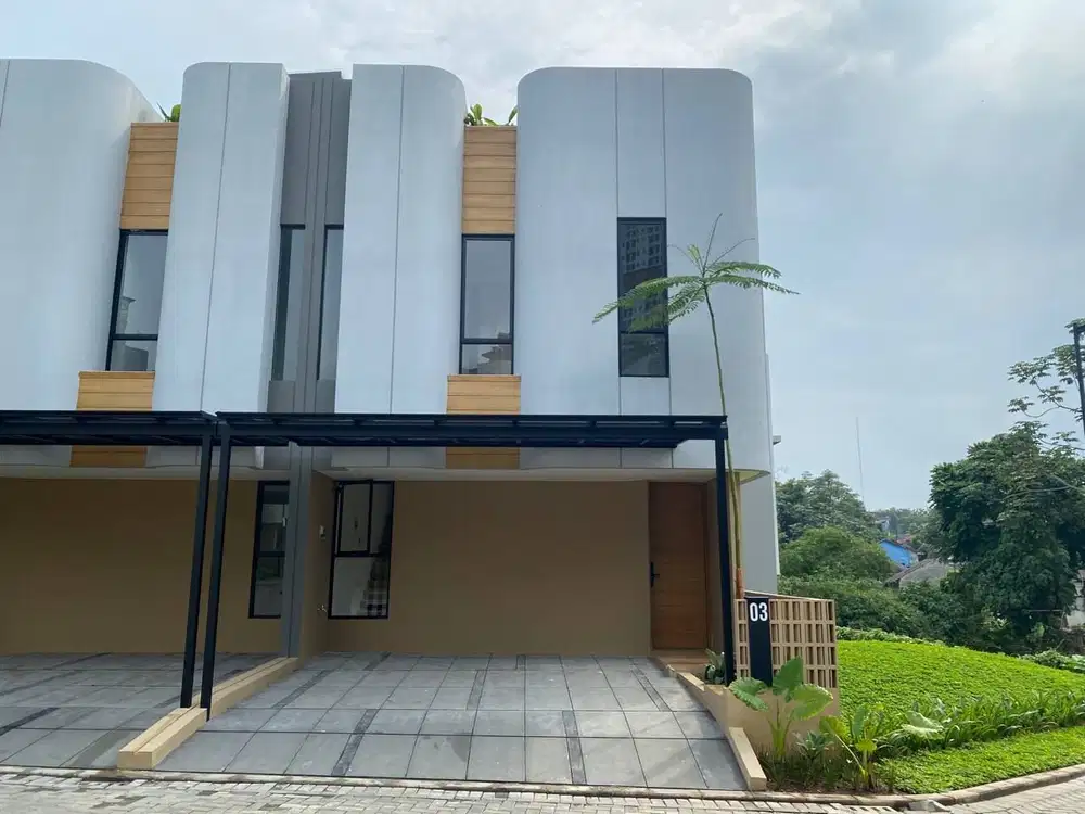 Rumah Siap Huni BSD Tipe Hoek Nyaman akses dekat tol, busway, stasiun