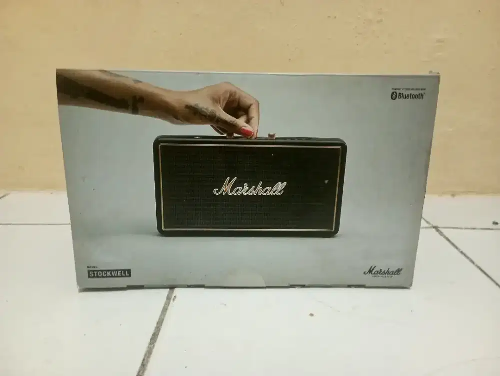 Marshall Stockwell gen 1 bluetooth speaker original batre drop