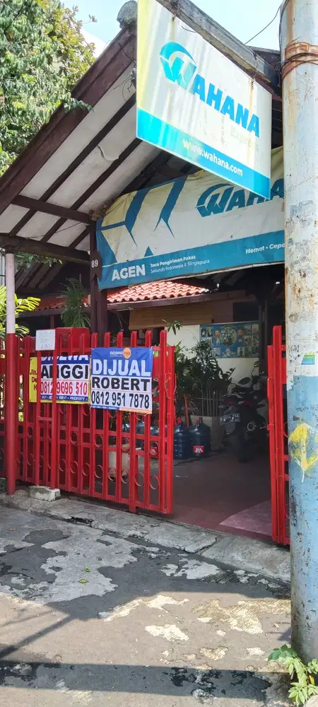 Dijual murah rumah area Pulomas row 3 mobil cocok untuk usaha, kantor,