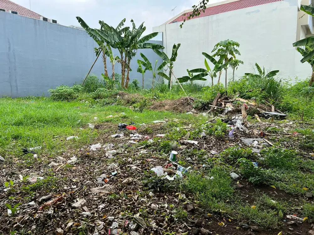 Dijual kavling dengan lokasi strategis samping club house Taman Alfa I