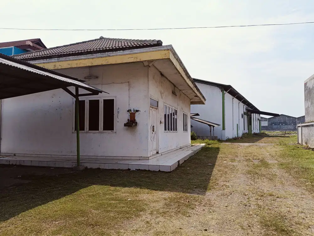 Tanah Gudang ijin industri luas jarang ada