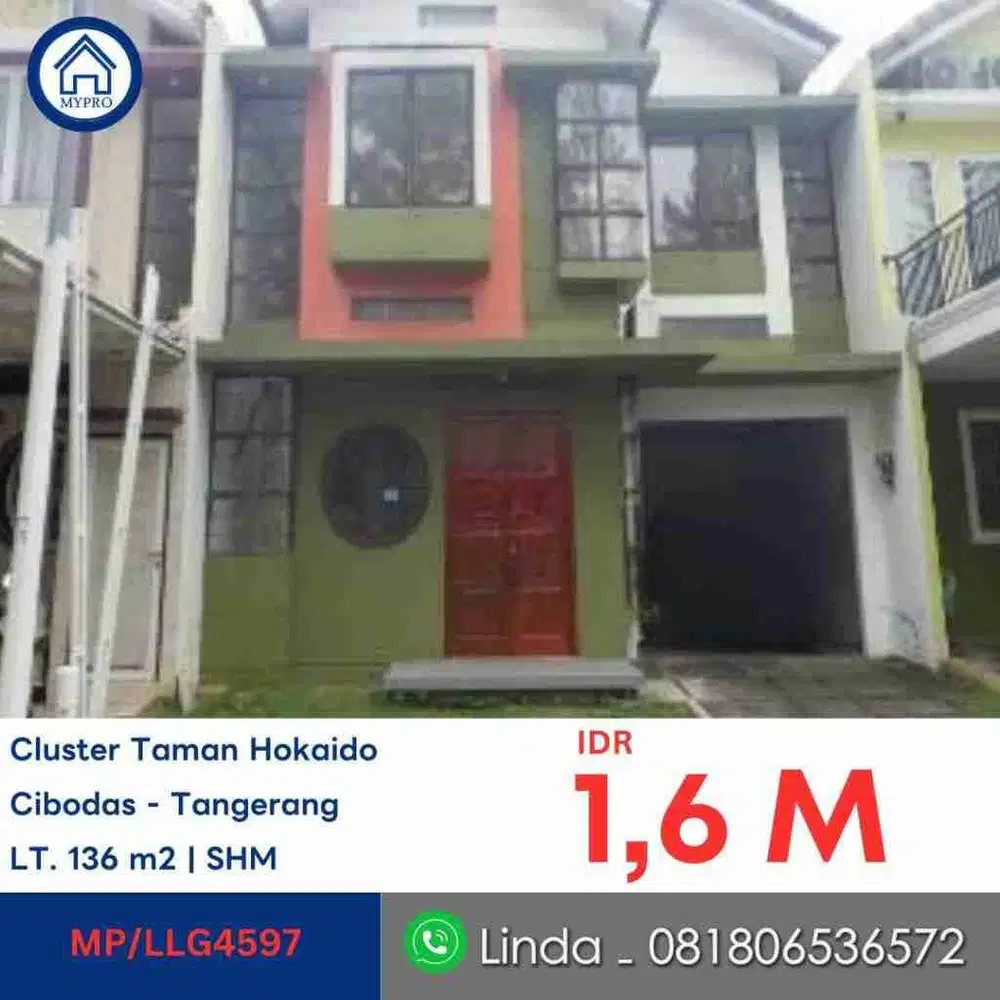 AYDA AS IS RUMAH DI TAMAN HOKAIDO LIPPO KARAWACI TANGERANG