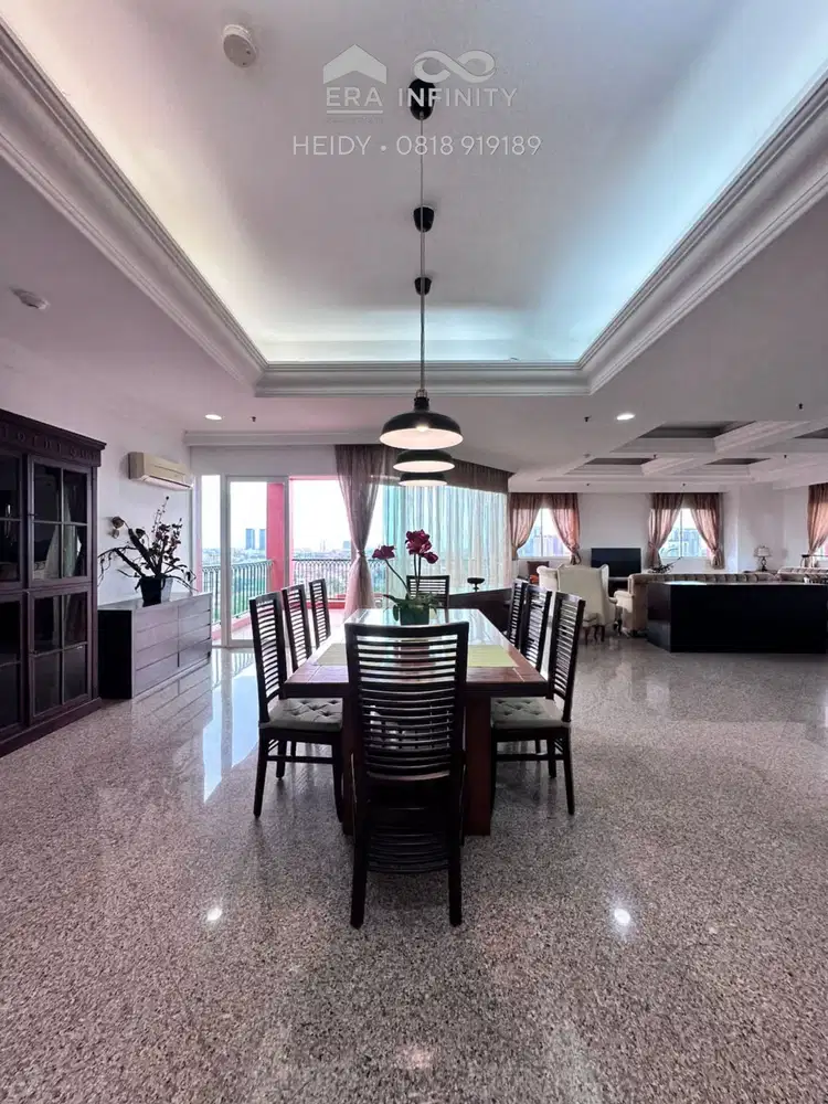 Dijual Apt Green View Penthous 4br Pondok Indah Harga Dibawah Njop