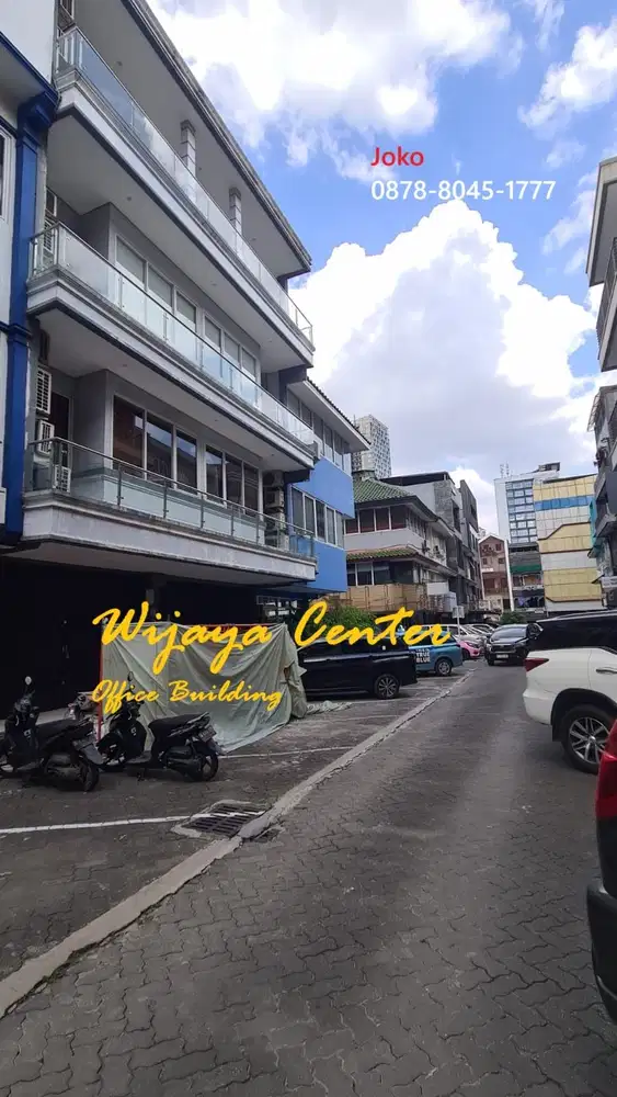 Gedung Baru 4 Lantai Siap Pakai di Grand Wijaya Center, Kebayoran Baru