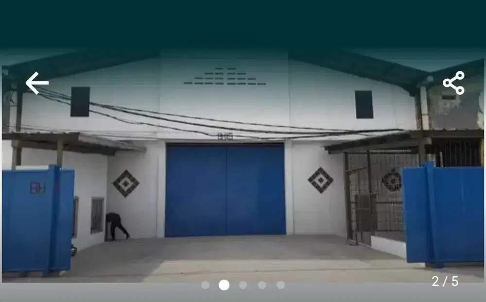 Jual cepat gudang di Dadap