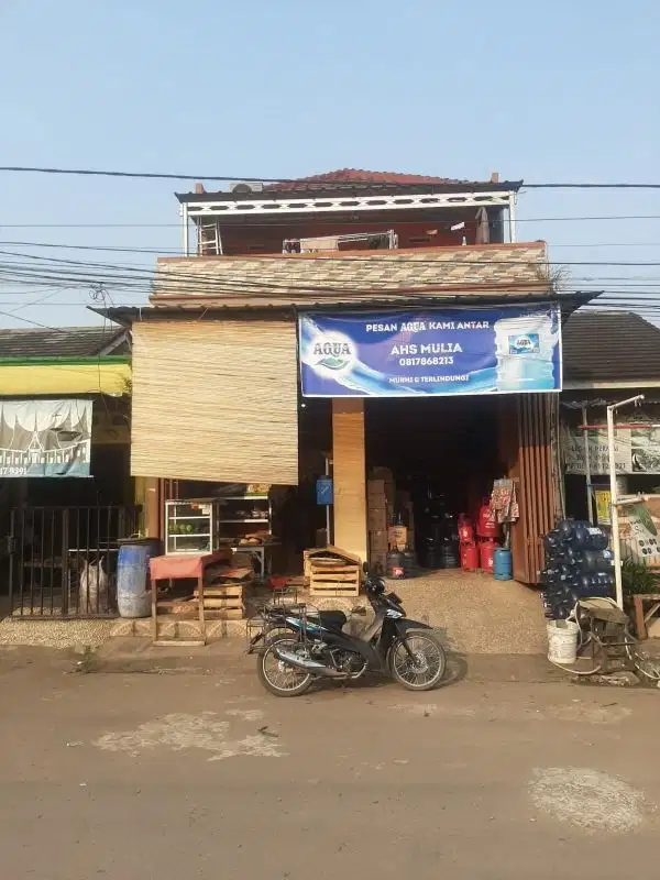 Rumah dan usaha di legok permai siap huni dekat gading serpong