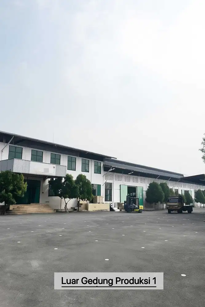 Jual cepat pabrik furnitur aktif 2.5 ha Gunung putri bogor