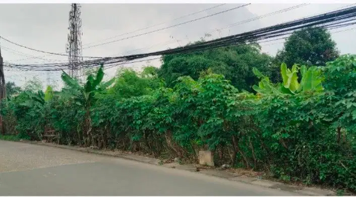 Dijual tanah murah  sesuai njop luas dipinggir jl area cilodong