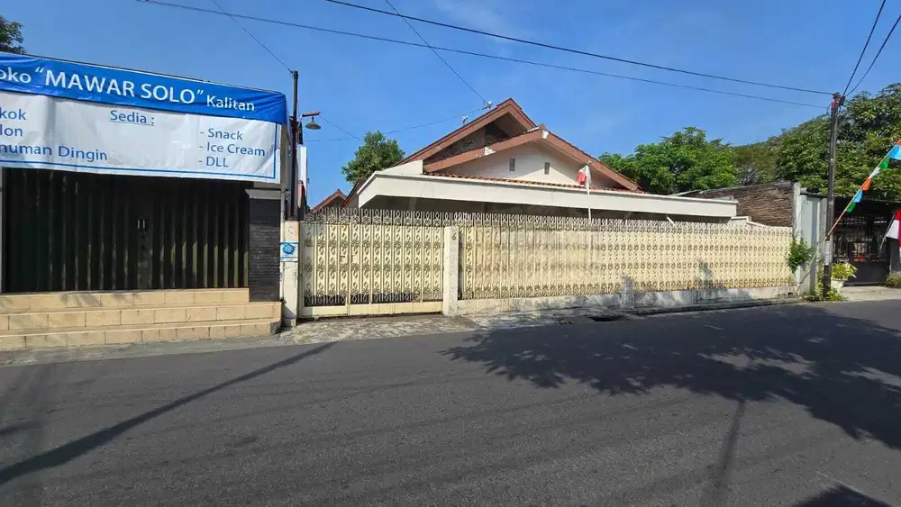Rumah Lama Hitung Tanah di Penumping Laweyan Solo
