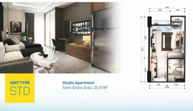 Apartemen Vasanta Innopark