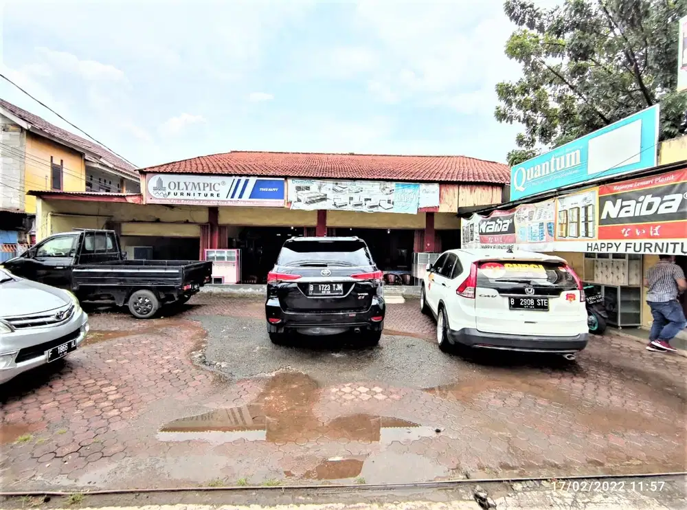 JL RAYA JKT BOGOR DEKAT PASAR INDUK KRAMAT JATI DIBAWAH NJ