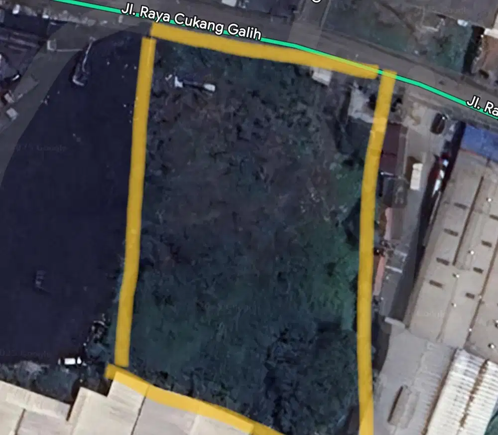 Jual Tanah Pabrik/Gudang Cukang Galih Curug Bitung Tangerang
