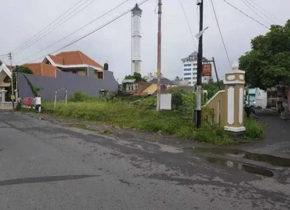 Tanah Pekarangan Siap Bangun Dekat Mall Solo Paragon