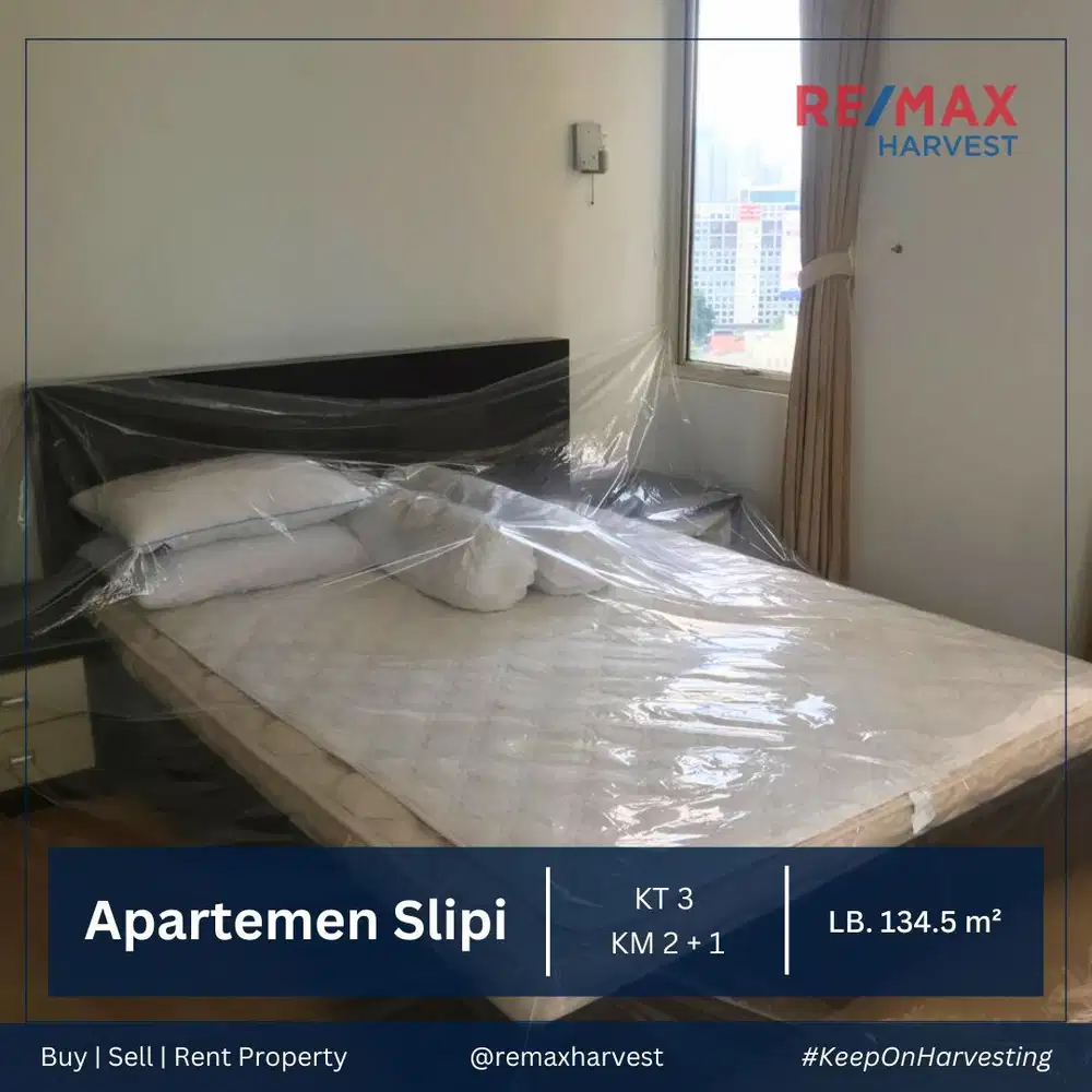 Disewakan Murah & Bagus, Apart Slipi Siap Huni. Jkt Barat