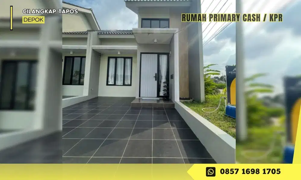 Rumah READY Modern Strategis Free Biaya-biaya di Depok Permata Cimanggis