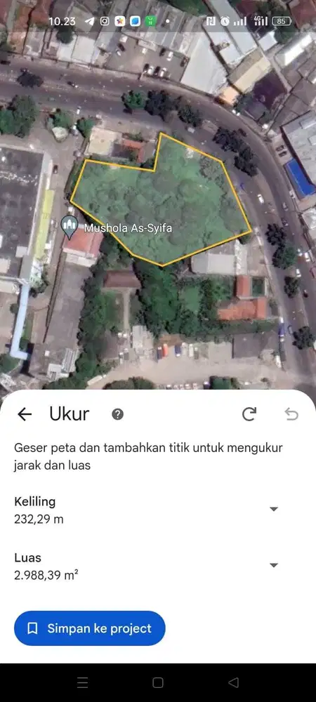 Dijual Lahan Strategis Bisa untuk Pergudangan di Cibinong